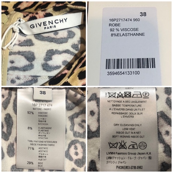 NEW! GIVENCHY Collection Jaguar Leopard Midi Dress - Picture 13 of 16